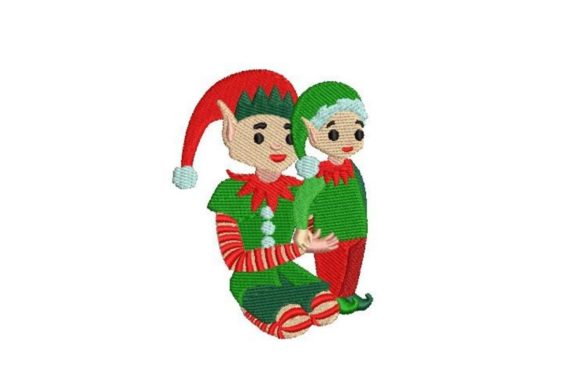 Elf Family Kid with Dad: A Christmas Design Review