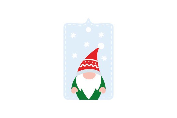 Kawaii Christmas Gnome Gift Tag Review