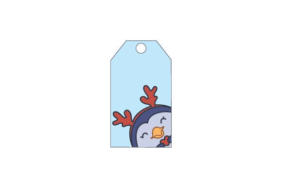 Kawaii Penguin Peeping: A Cute Christmas Gift Tag Review
