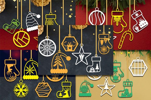 Review: Christmas Decorations Laser Cut Bundle for Winter Amp