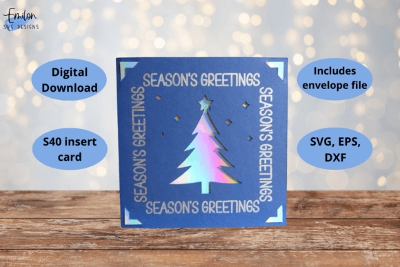 Review: Season s Greetings Tree Insert Card SVG