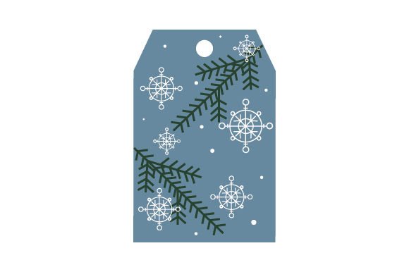 Vintage Christmas Gift Tags for Branding