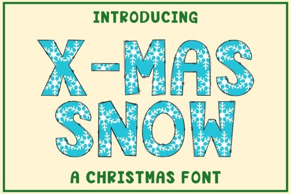 X-mas Snow: A Designer’s Take on Color Fonts